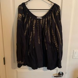 Mes Demoiselles embellished boho top
